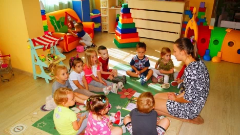 Детский садик для детей с 2 лет. Полноценное развитие вашего малыша, занятия с опытными педагогами. Русский, испанский и английский языки общения.